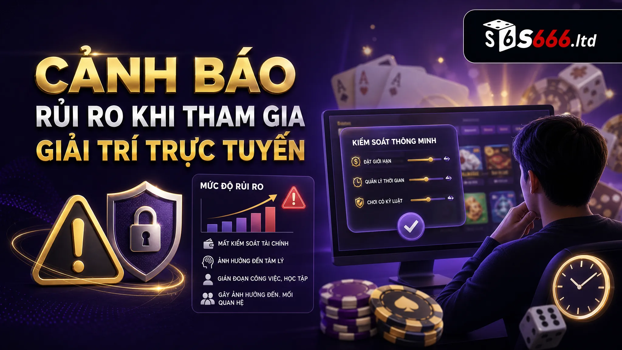 Cảnh báo rủi ro khi tham gia giải trí trực tuyến
