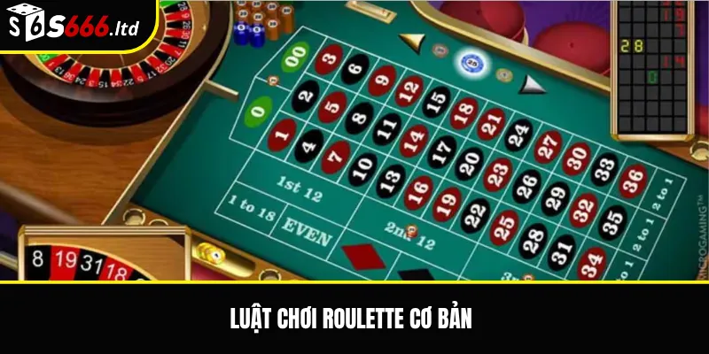 Luật chơi roulette cơ bản